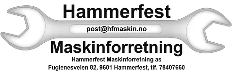 Logo av Hammerfest Maskinforretning AS